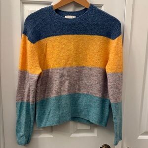 H&M Women's Multicolor Striped Sweater